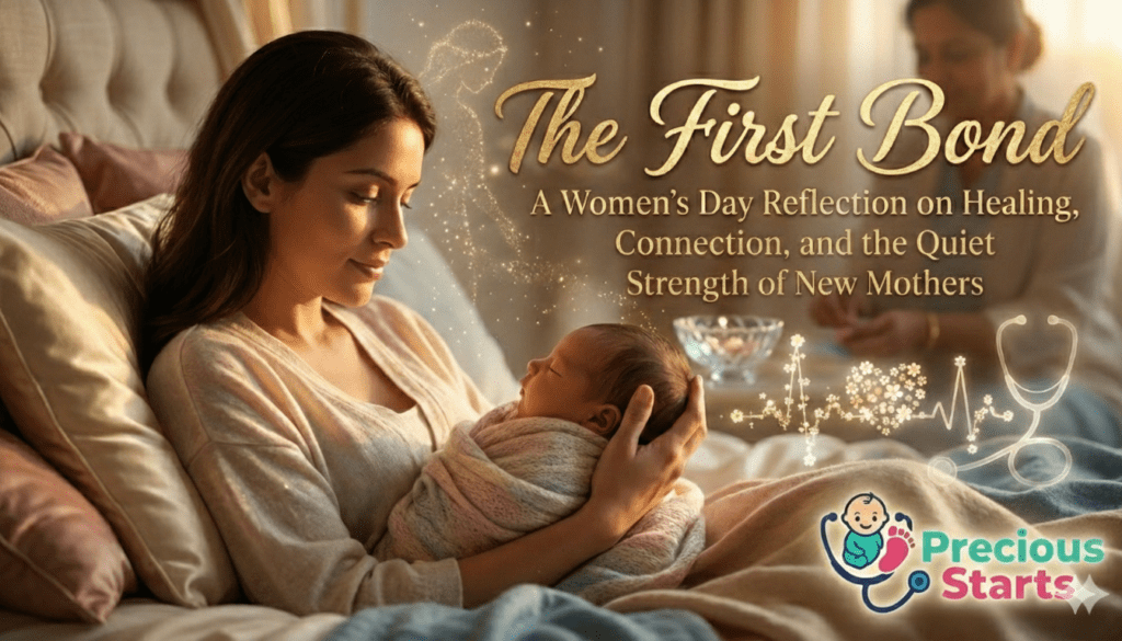 New mothers bonding with new born - Preciousstarts- Dr Bindu
