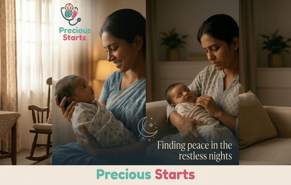 Newborn Sleepless Nights - Dr Bindu Preciousstarts Guides You for Restful Sleep